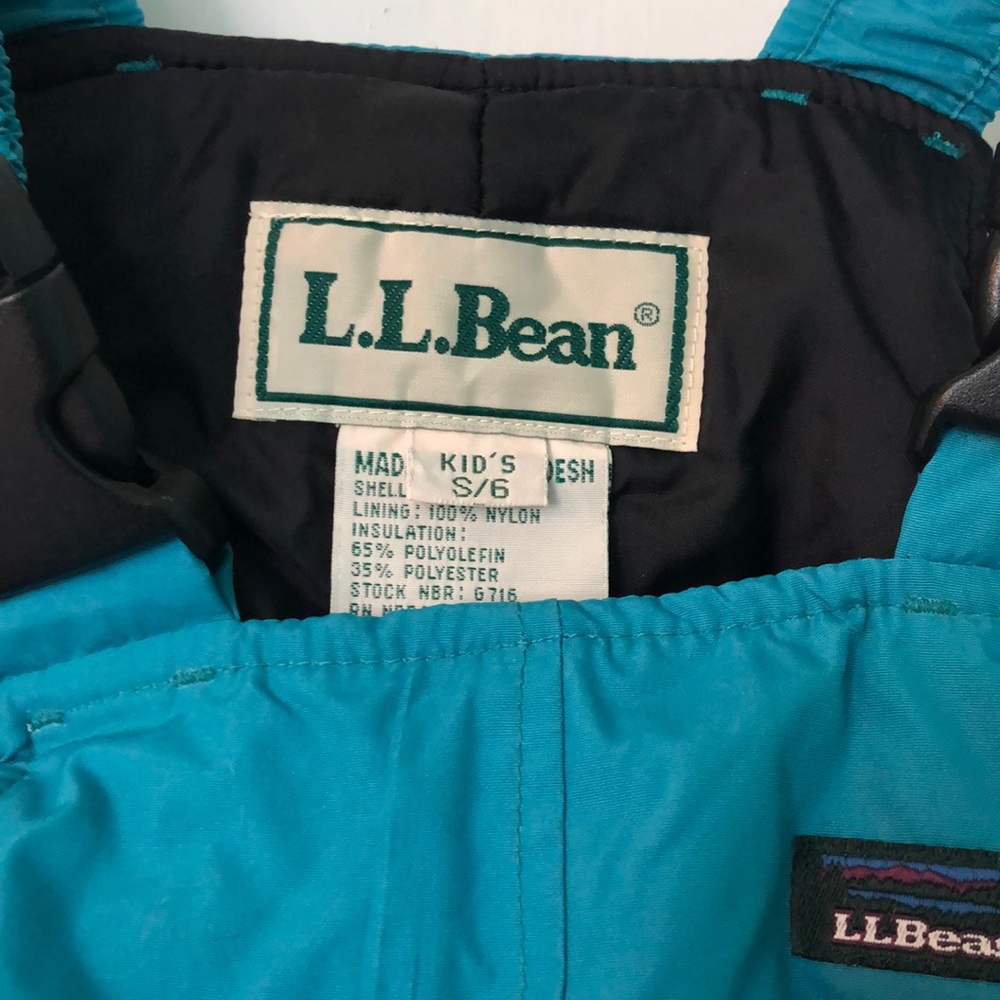 NWT LL Bean kids’ ski bibs